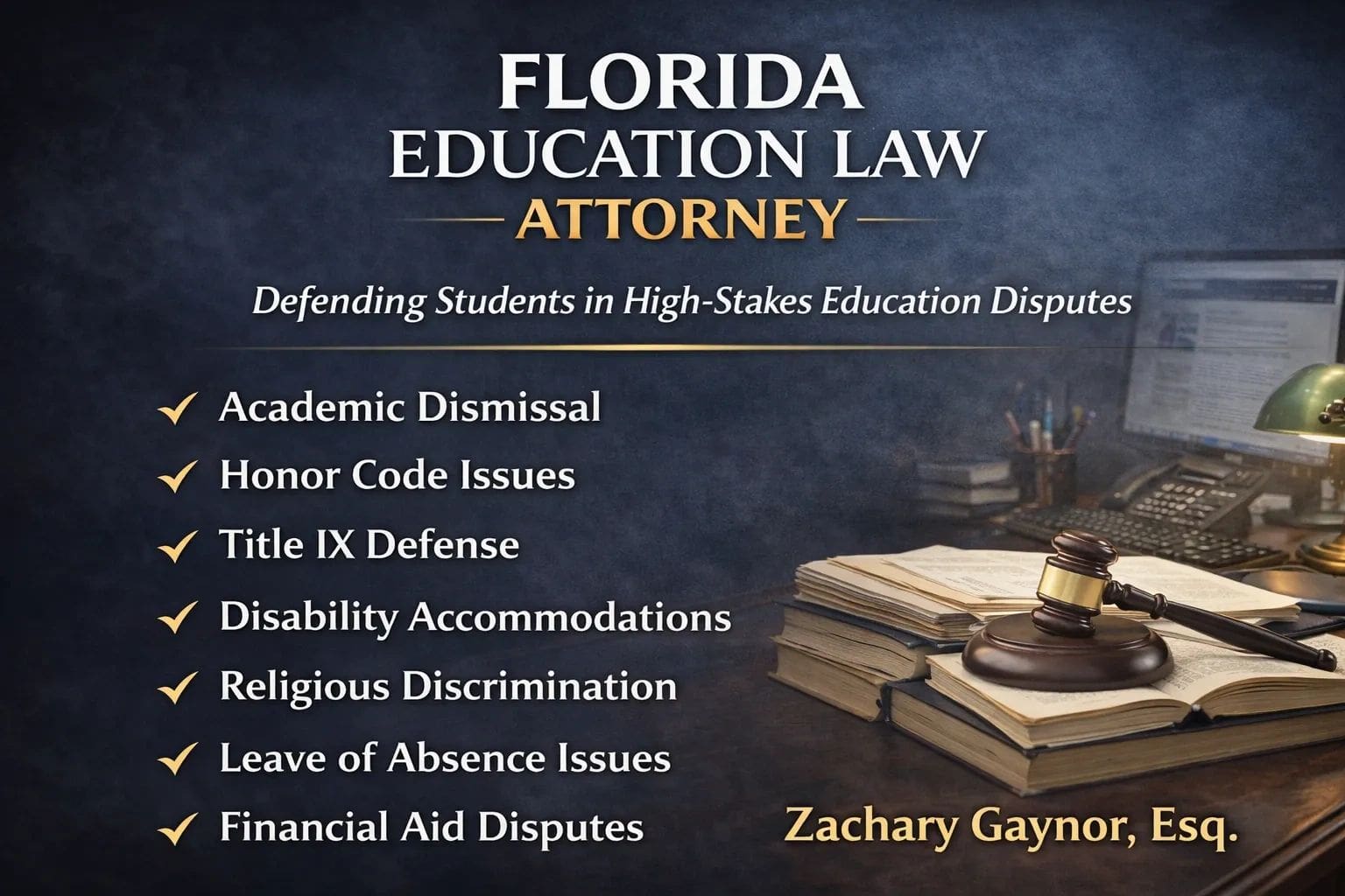 Legal services for education disputes